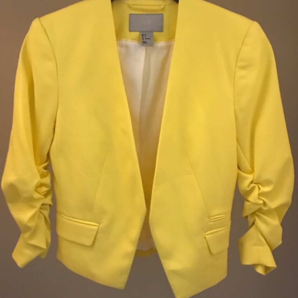 Yellow Blazer